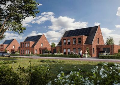 3x 2-onder-1-kap woning Project Klaproos te Emmeloord