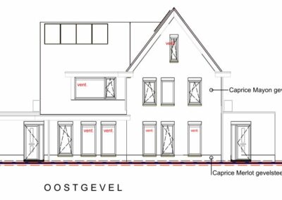 2-onder-1-kap woning De Molier 7 en 9 te Oosterzee