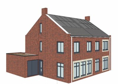 2-onder-1-kap woning Weidesleep te Bant