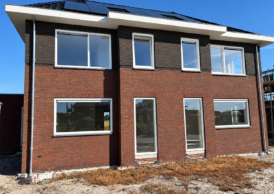 2-onder-1-kap woning Wâlnútstrjitte 1 en 3 te Lemmer