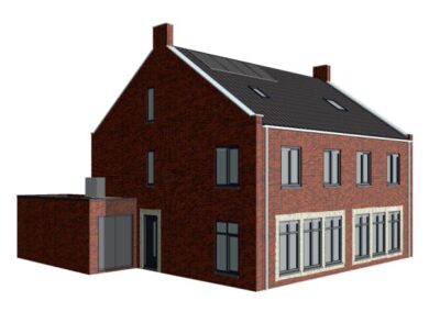 2-onder-1-kap woning Kopakker 9 en 11 te Bant