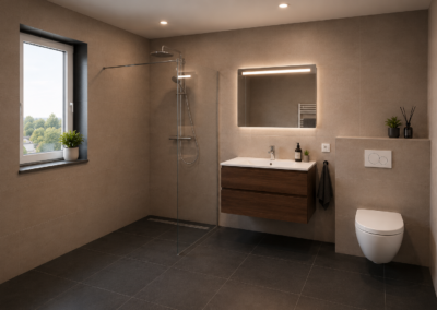 appartement badkamer